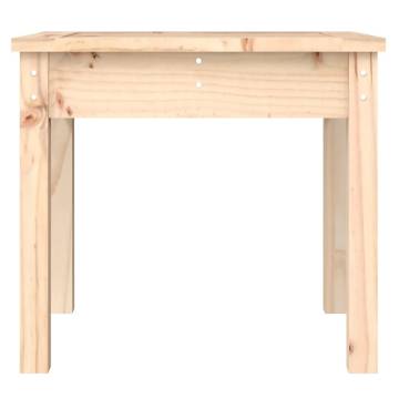 Garden Bench - Solid Pine Wood 50x44x45 cm | HipoMarket