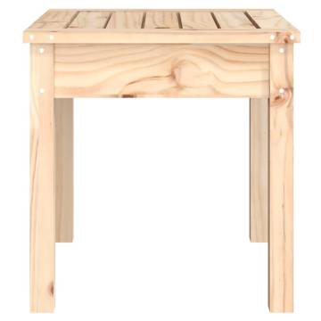 Garden Bench - Solid Pine Wood 50x44x45 cm | HipoMarket