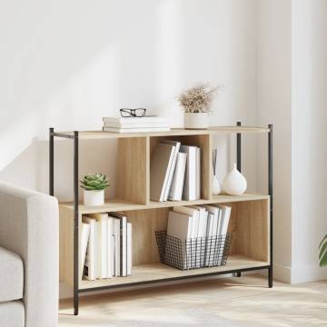 Bookcase Sonoma Oak - Stylish & Sturdy Storage Solution