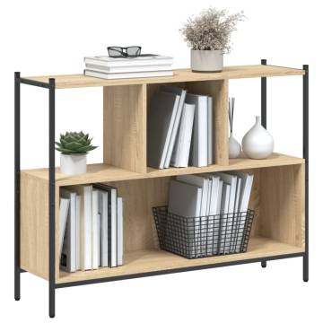 Bookcase Sonoma Oak - Stylish & Sturdy Storage Solution