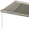 Manual Retractable Awning 6x3 m Cream - Hipomarket