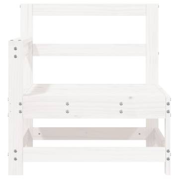 Garden Corner Sofas - White Solid Pine - Stylish & Comfortable