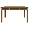 Garden Table Honey Brown - Solid Wood Pine 82.5x82.5 cm