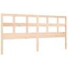 Super King Size Solid Wood Bed Frame with Headboard