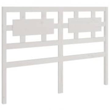 White Solid Wood Bed Frame 120x200 cm - Timeless Design