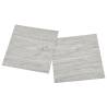 Self-Adhesive PVC Flooring Planks - Light Grey - 20 pcs