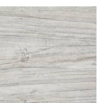 Self-Adhesive PVC Flooring Planks - Light Grey - 20 pcs