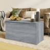 Storage Chest Grey Sonoma 84x42x46 cm Engineered Wood Colour grey sonoma Size 84 x 42 x 46 cm Quantity in Package 1 