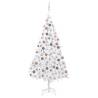 Pre-lit Artificial Christmas Tree with Ball Set - 240cm White