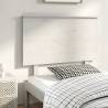 Bed Headboard White 94x6x82.5 cm Solid Wood Pine Colour white Size 94 x 82.5 cm Quantity in Package 1 