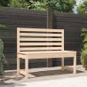 Garden Bench 109 cm Solid Wood Pine Colour natural pine Size 109 x 48 x 91.5 cm Quantity in Package 1 Number of 