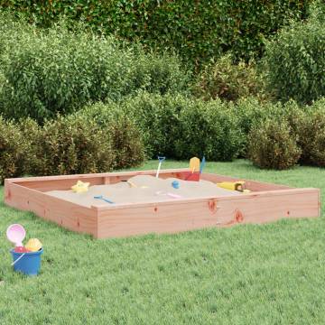 Wooden Sandbox with Seats - Durable Solid Douglas | HipoMarket