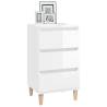 High Gloss White Bedside Cabinet - Stylish & Durable | Hipomarket