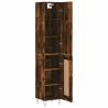 Elegant Highboard in Smoked Oak - Storage & Style