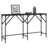 Console Table Black 140x29x75 cm Engineered Wood Colour black Quantity in Package 1 Length 140 cm 