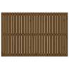 Honey Brown Wall Headboard - Solid Pine 166x3x110 cm