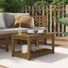 Garden Table Honey Brown 82.5x50.5x45 cm Solid Wood Pine Colour honey brown pine Size 82.5 x 50.5 x 45 cm Quantity in Package 1 