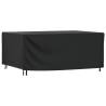 Garden Furniture Cover Black 225x143x90 cm Waterproof 420D Size 225 x 143 x 90 cm Quantity in Package 1 