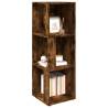 Corner Cabinet Smoked Oak - Stylish Storage Solution | HipoMarket