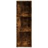 Corner Cabinet Smoked Oak - Stylish Storage Solution | HipoMarket