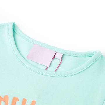 Kids' T-shirt Light Aqua 128 - Comfortable & Trendy Wear