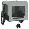 Pet Bike Trailer in Grey & Black - Durable & Comfortable Ride