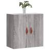 Wall Cabinet Grey Sonoma - 60x31x60 cm Engineered Wood