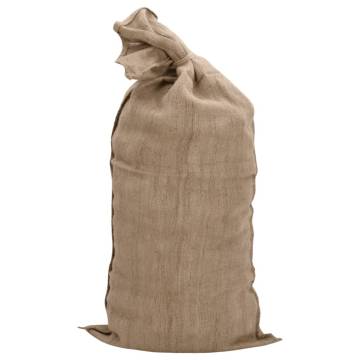 10 Pcs Jute Sacks 65x135 cm – 100% Natural & Eco-Friendly