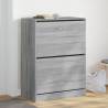 Shoe Cabinet with 2 Flip-Drawers Grey Sonoma 80x42x108 cm Colour grey sonoma Size 80 x 42 x 108 cm Quantity in Package 1 Number of 