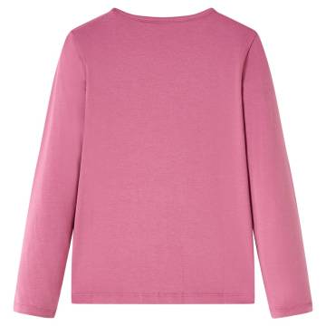 Kids' Long Sleeve T-Shirt Raspberry - Affordable & Stylish