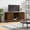 TV Cabinet Brown Oak 104x35x50 cm Engineered Wood Colour brown oak Quantity in Package 1 