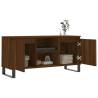 Brown Oak TV Cabinet 104x35x50 cm - Stylish Storage Solution