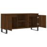 Brown Oak TV Cabinet 104x35x50 cm - Stylish Storage Solution