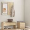 Hallway Furniture Set Sonoma Oak Engineered Wood Colour sonoma oak Quantity in Package 1 Amount 