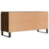 Brown Oak TV Cabinet 104x35x50 cm - Stylish Storage Solution