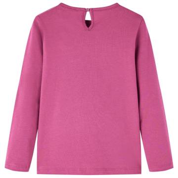 Kids' Long Sleeve T-shirt Raspberry 92 - Quality & Comfort