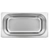 Stainless Steel Gastronorm Containers - 4 pcs GN 1/3 150 mm