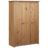 3-Door Wardrobe - Pine Panama Range | Stylish Storage Solution