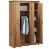 3-Door Wardrobe - Pine Panama Range | Stylish Storage Solution