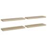 Floating Wall Shelves - Stylish Oak Design | Hipo Market