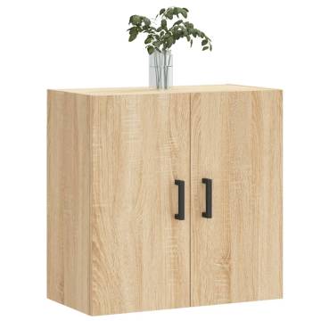 Sonoma Oak Wall Cabinet - Stylish & Practical Storage Solution