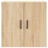 Sonoma Oak Wall Cabinet - Stylish & Practical Storage Solution