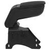 Universal Black Car Armrest - Adjustable & Stylish Storage