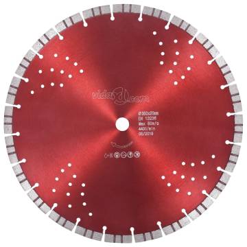 Diamond Cutting Disc 350mm | Turbo Segments & Holes