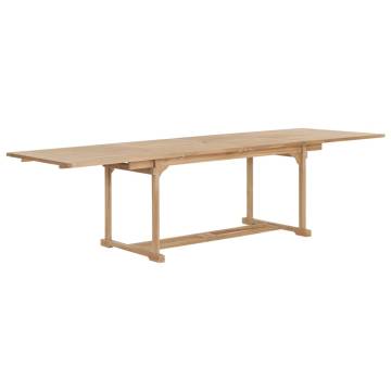 Extending Garden Table 180-280 cm | Solid Teak Wood