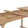 Extending Garden Table 180-280 cm | Solid Teak Wood