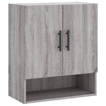 Wall Cabinet Grey Sonoma 60x31x70 cm | Durable & Stylish