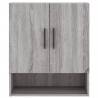 Wall Cabinet Grey Sonoma 60x31x70 cm | Durable & Stylish