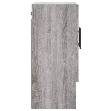 Wall Cabinet Grey Sonoma 60x31x70 cm | Durable & Stylish