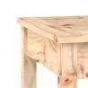 2-Seater Solid Pine Garden Bench - 159.5x44x45 cm